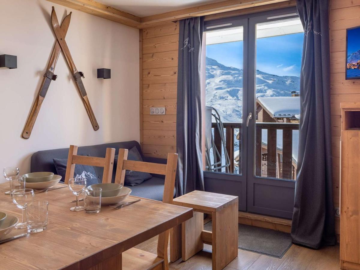 Appartement Moderne A Val Thorens - 4 Pers - 1 Chambre, 1 Cabine, Skis Aux Pieds, Balcon - Fr-1-637-30 Exteriör bild
